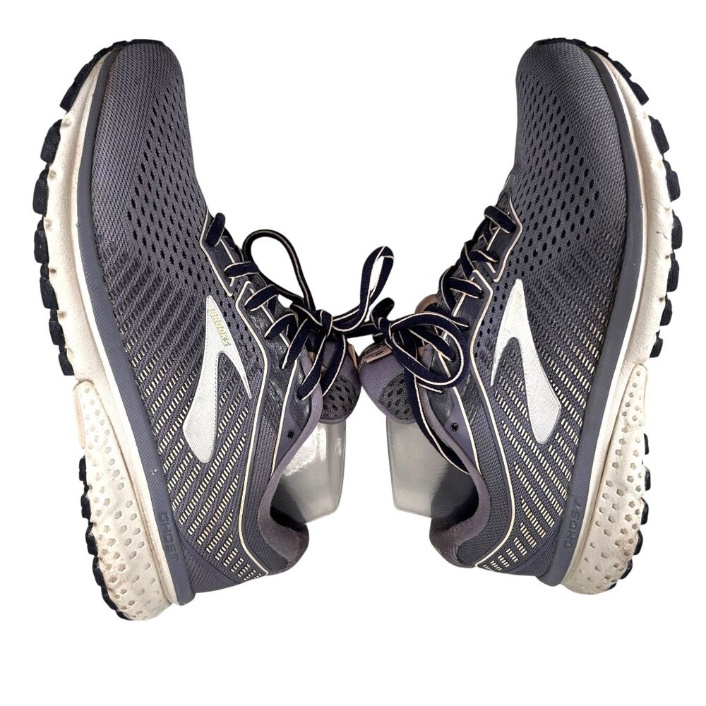 Brooks Ghost 12 Running Shoes Size 7D Women Violet EU38 Wide Purple 1203051D086 - Picture 2 of 16